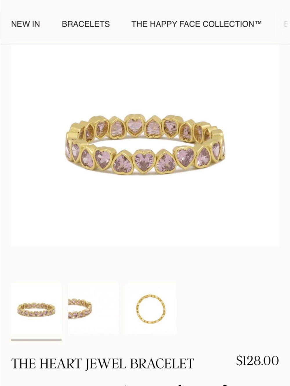 The Heart Jewel Bracelet - Lisa Gozlan